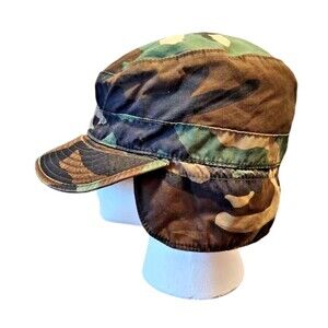 Woodland Camo Pattern Cap Combat Size 7 Military Army Propper International inc